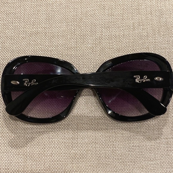 Ray-Ban sunglasses 😎 made in USA oversized black wipe case - Picture 13 of 15